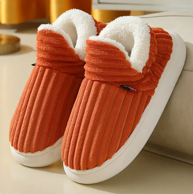 CozyPair Unisex Winter-Hausschuhe – Flauschiger Komfort für Drinnen & Draußen" 🥿✨